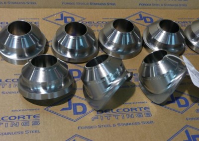 SWEEPOLETS FORGED STEEL PIPE FITTINGS: Lowest stress & strongest solution for branch connections in industrial pipe systems