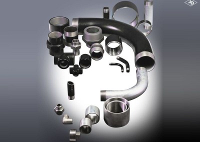 Full range of low pressure pipe fittings